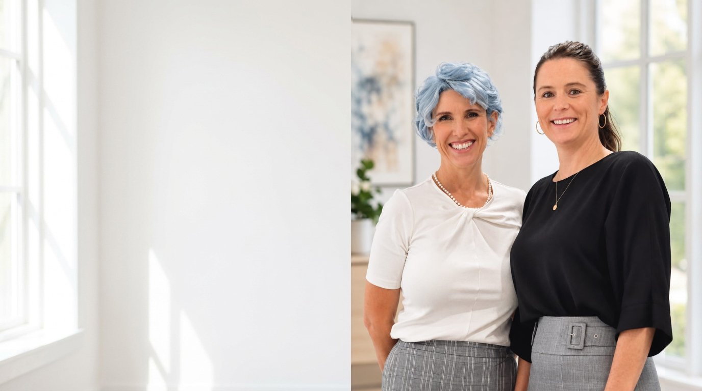 Rachel Beveridge and Clare Bowers, Co-Directors of R&C Property Group, Sunshine Coast
